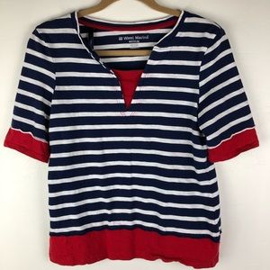 Nautical Short Sleeve Tee Shirt